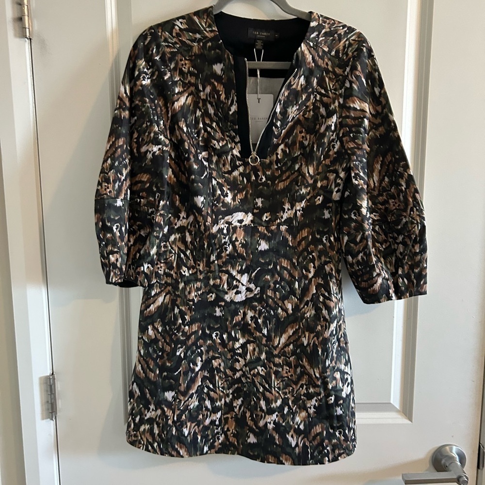 Ted Baker Women's Urban Printed Mini Dress size XS/S - Picture 6 of 10